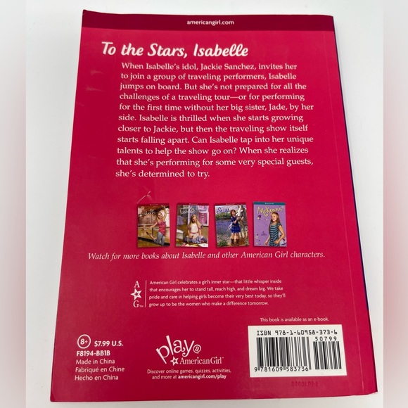 3/$15 AMERICAN GIRL: To the Stars, Isabelle! Book 3 - Picture 2 of 4